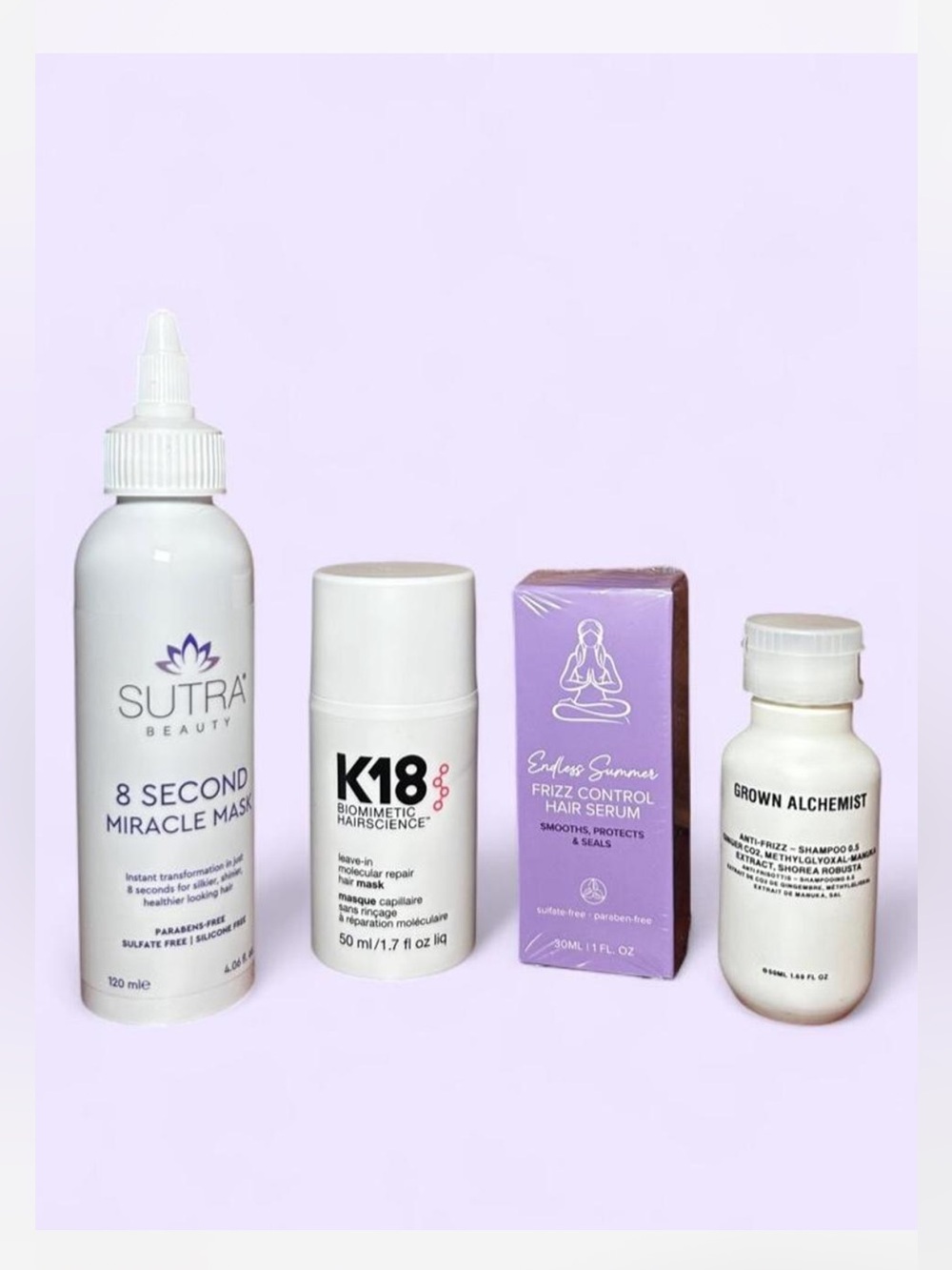 Hair-Repair Bundle: K18, Grown Alchemist, Sutra, Endless Summer